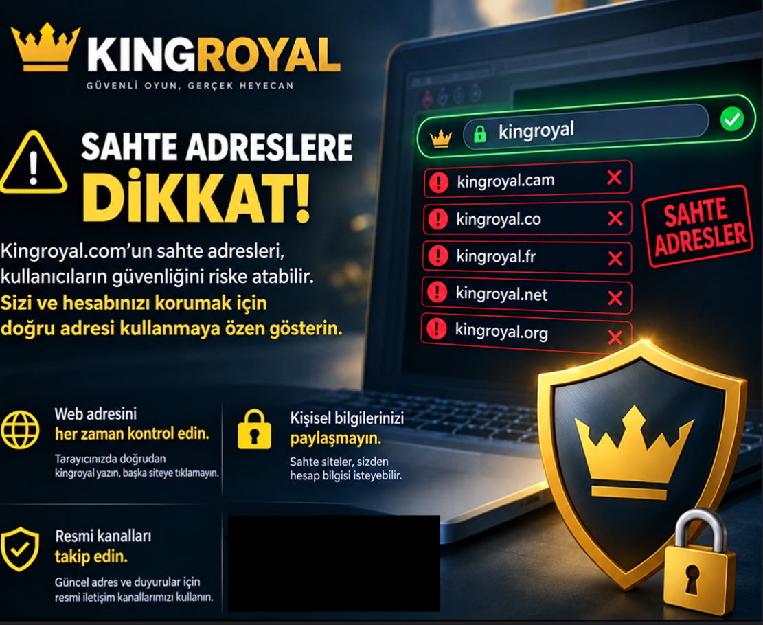 Kingroyal Sahte Adresleri